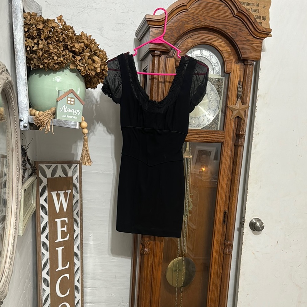 Sassy True Little Black Mini Dress